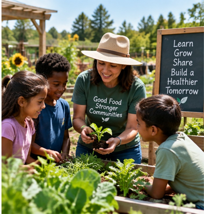 Home community food education